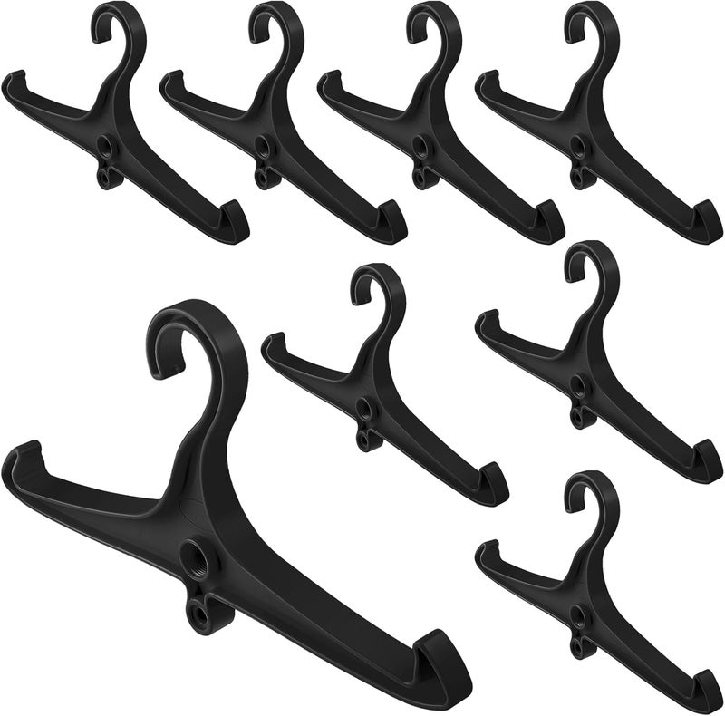 FoldTier Scuba Hanger BC Regulator Scuba Diving Wetsuit Hanger with Din Threads Vest Tactical Gear for Dry Clothes BCD Side Hanging - Image 1